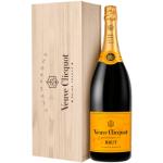 Champagner Veuve Clicquot - Brut Carte Jaune - Jeroboam In Holzkiste
