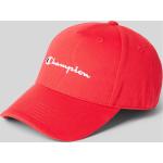Rote Unifarbene Champion Snapback-Caps aus Baumwolle für Herren Einheitsgröße 