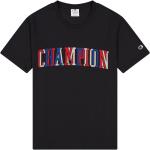 Schwarze Champion T-Shirts aus Jersey für Herren 