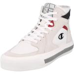 Weiße Champion High Top Sneaker & Sneaker Boots mit Schnürsenkel aus Veloursleder Größe 41 