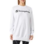 Weiße Champion Maxi Damensweatshirts Größe XL 