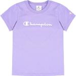 Violette Kinder T-Shirts aus Jersey für Mädchen Größe 164 