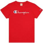Rote Kurzärmelige Champion T-Shirts aus Baumwolle für Damen Größe L für den für den Frühling 