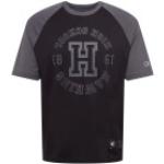 Dunkelgraue Champion Stranger Things T-Shirts aus Baumwolle für Herren Größe XL 