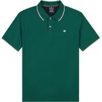 Reduzierte Tannengrüne Bestickte Sportliche Champion Herrenpoloshirts & Herrenpolohemden mit Knopf aus Baumwolle Größe XL 