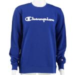 Royalblaue Champion Herrenfleecepullover & Herrenfleeceshirts aus Fleece Größe L 