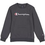 Reduzierte Graue Champion Rundhals-Ausschnitt Kindersweatshirts für Jungen Größe 134 