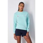 Reduzierte Mintgrüne Champion Rundhals-Ausschnitt Damensweatshirts Größe L 