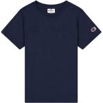 Reduzierte Marineblaue Champion Kinder T-Shirts für Jungen Größe 122 
