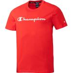 Reduzierte Rote Champion T-Shirts aus Baumwolle für Herren Größe S 