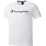 Reduzierte Weiße Champion T-Shirts aus Baumwolle für Herren Größe M 