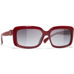 Reduzierte Rote Chanel Damensonnenbrillen 
