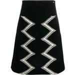 Schwarze Vintage Chanel Maxi Maxiröcke aus Kunstfaser für Damen Größe L für den für den Herbst 