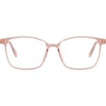 Rosa ChangeMe Rechteckige Kunststoffbrillen für Damen 