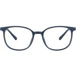 Blaue ChangeMe Rechteckige Vollrand Brillen aus Kunststoff für Herren 