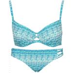 Blaue Chantelle Bikini-Tops aus Polyamid in 70G mit Bügel für Damen Größe XS 