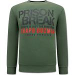 Chapo Guzman Prison Break Pullover Für Grün - S