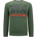 Chapo Guzman Prison Break Pullover Für Grün - XS