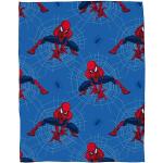 Blaue Character World Spiderman Kuscheldecken & Wohndecken mit Halloween-Motiv aus Fleece maschinenwaschbar 