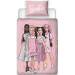 Rosa Character World Barbie Kissenbezüge & Kissenhüllen aus Baumwolle schnelltrocknend 135x200 Breite 100-150cm, Höhe 200-250cm, Tiefe 200-250cm 