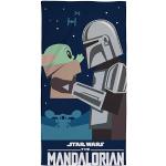 Bunte Character World Star Wars The Mandalorian Badehandtücher & Badetücher mit Weihnachts-Motiv aus Baumwolle 70x140 