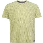 Hellgrüne Charles Colby T-Shirts aus Baumwolle für Herren Größe 3 XL Große Größen 