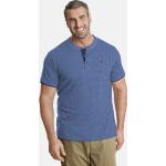 Hellblaue Elegante Charles Colby T-Shirts aus Baumwolle für Herren Größe 5 XL Große Größen 