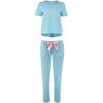 Rosa Charlie Choe Pyjamas lang aus Baumwolle für Damen Größe XL 
