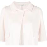 Reduzierte Pinke CHARLOTT Mini Damencardigans aus Baumwollmischung Größe S 