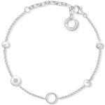 Silberne Thomas Sabo Bettelarmbänder & Sammelarmbänder mit Echte Perle für Damen 