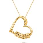 Reduzierte Goldene Bettelarmbänder & Sammelarmbänder aus Silber mit Echte Perle personalisiert für Damen 