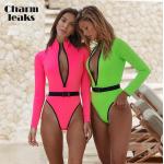Rosa Sexy Triangel-Bikinis Handwäsche für Damen Größe XL 1-teilig 