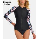Schwarze Damenschwimmanzüge & Damensportbadeanzüge aus Neopren Größe XXL 2-teilig 
