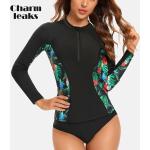 Schwarze Damenschwimmanzüge & Damensportbadeanzüge aus Polyester Größe XL 2-teilig 