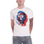 Blaue Langärmelige Che Guevara T-Shirts aus Baumwolle für Damen Größe XXL 