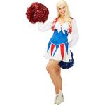 Buttinette Mini Cheerleader-Kostüme mit Pailletten für Damen Größe XS 