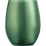 Grüne Arabische Kristallgläser 350 ml aus Glas 6-teilig 