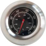 Silberne Gas Grillthermometer 