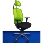 Schwarze Moderne Ergonomische Bürostühle & orthopädische Bürostühle  aus Stoff mit Armlehne 