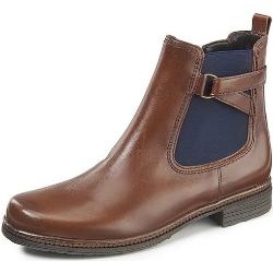 Gabor Denim 731.2 Chelsea Boots in Braun Damen Schuhe Stiefel Stiefeletten 