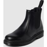 Schwarze Unifarbene Dr. Martens Chelsea Chelsea-Boots aus Leder für Herren Größe 46 