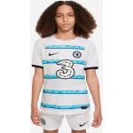 Weiße Nike Dri-Fit FC Chelsea FC Chelsea London Trikots für Kinder zum Fußballspielen - Auswärts 2022/23 