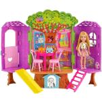 Chelsea Doll And Treehouse Playset With Pet Puppy