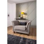 Chesterfield-Sessel HOME AFFAIRE "Dover" Sessel grau (taupe) Chesterfield