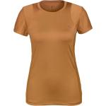 Kamelbraune Cheval de Luxe T-Shirts für Damen Größe L 