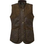 Chevalier Women's Vintage Dogsport Vest Leather Brown Leather Brown 38W