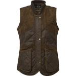 Chevalier Women's Vintage Dogsport Vest Leather Brown Leather Brown 42W
