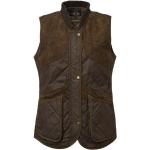 Chevalier Women's Vintage Shooting Vest Leather Brown 40