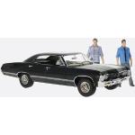 Chevrolet Impala Sport Sedan, schwarz, Supernatural, 1967, Modellauto, Fertigmodell, Greenlight 1:18