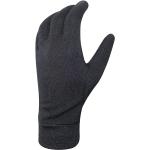 Schwarze Chiba Herrenhandschuhe aus Wolle maschinenwaschbar Größe M für den für den Sommer 